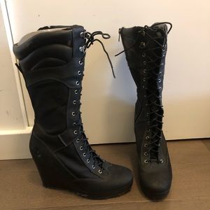 Timberland lace up boots